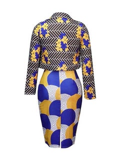 Generic Women's Suit Casual Blazer Coat And Skirt Multicolour  - Image 2