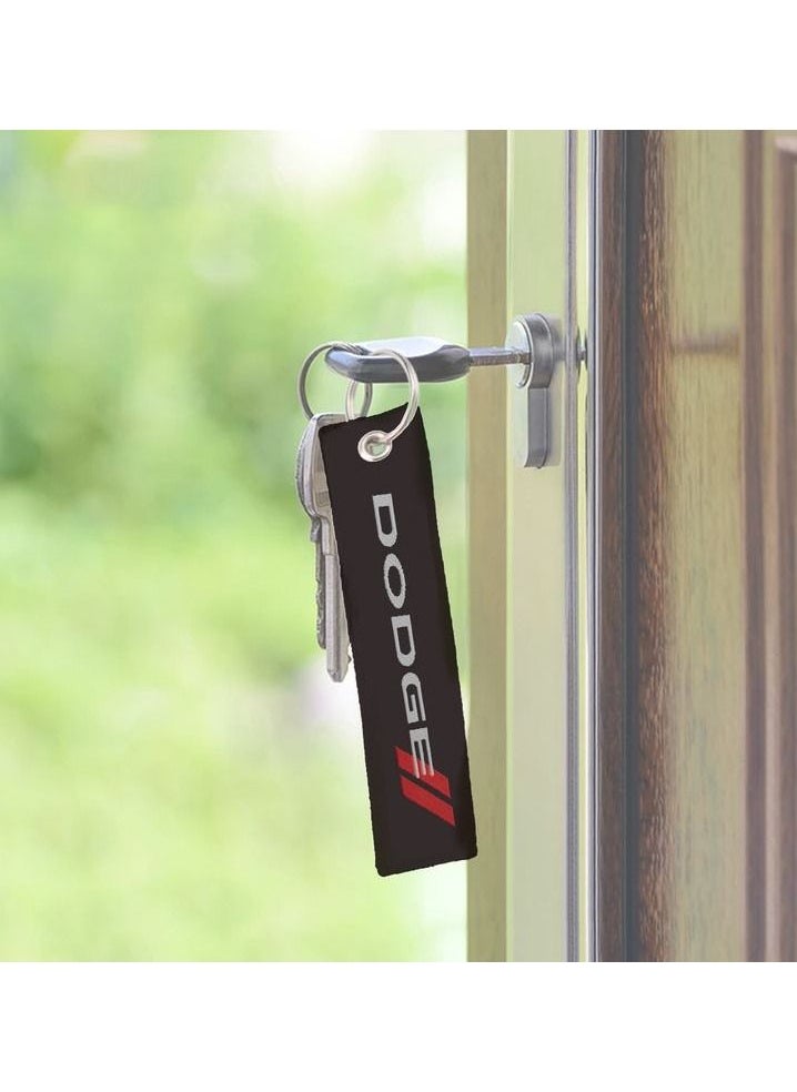 Dodge DODGE Car Key Chain Home Keychain Fabric Strap Keychain 1 Pcs  - Image 4