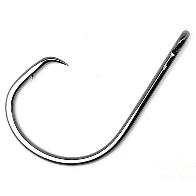 Gamakatsu Gamakatsu Straight Eye Inline Octopus Circle Hook-Pack Of 25 (Black, 8/0)  - Image 1