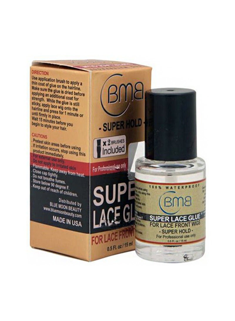 BMB Super Lace Glue Waterproof Super Fix, Wig Glue, Wig System - Invisible, Waterproof Adhesive Glue (15ml) - Image 1