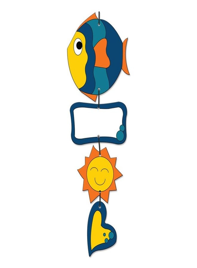 iCraft DIY Danglers - Home Decor Art Kit for Kids - Fish WE 758 (Pack of 3) - Image 2