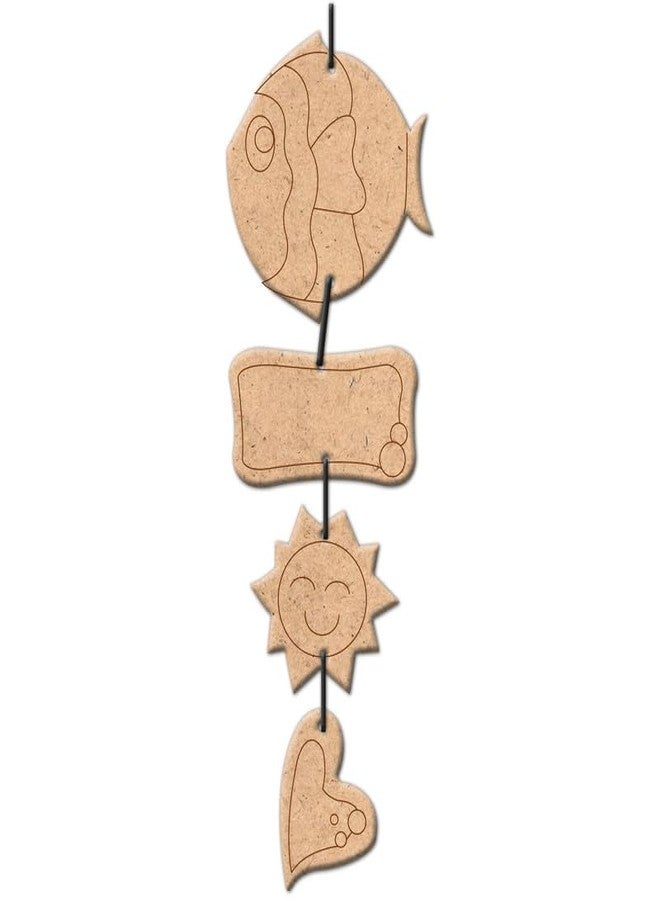 iCraft DIY Danglers - Home Decor Art Kit for Kids - Fish WE 758 (Pack of 3) - Image 3