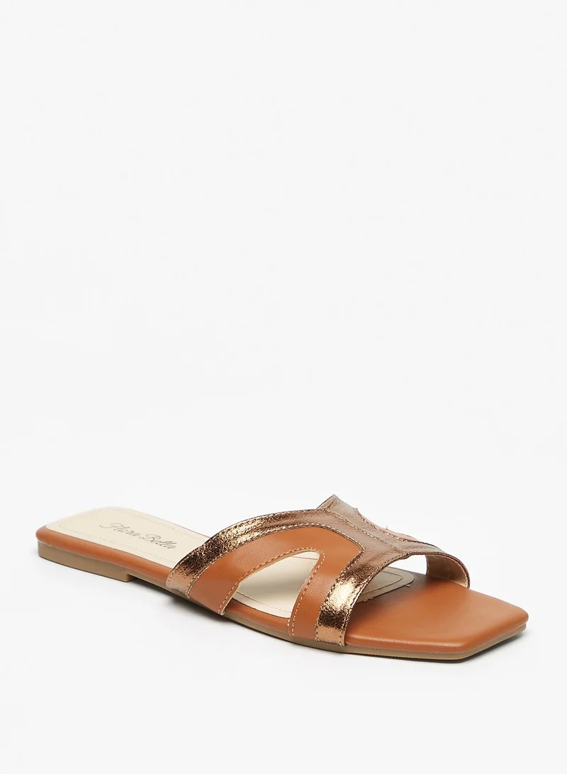 shoexpress Open Toe Flat Sandals