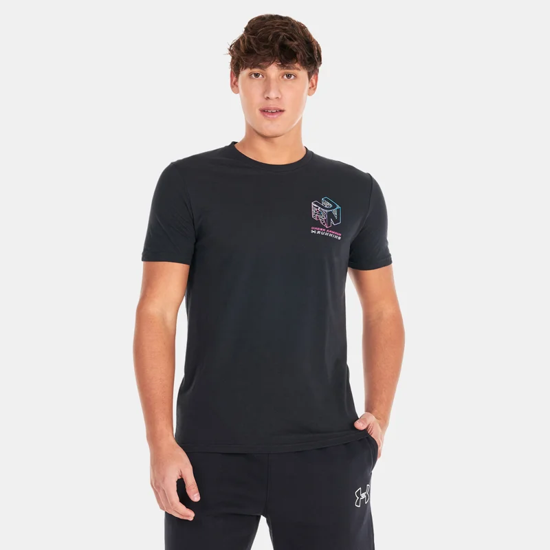 UNDER ARMOUR Men's UA Run Gradient Grid T-Shirt