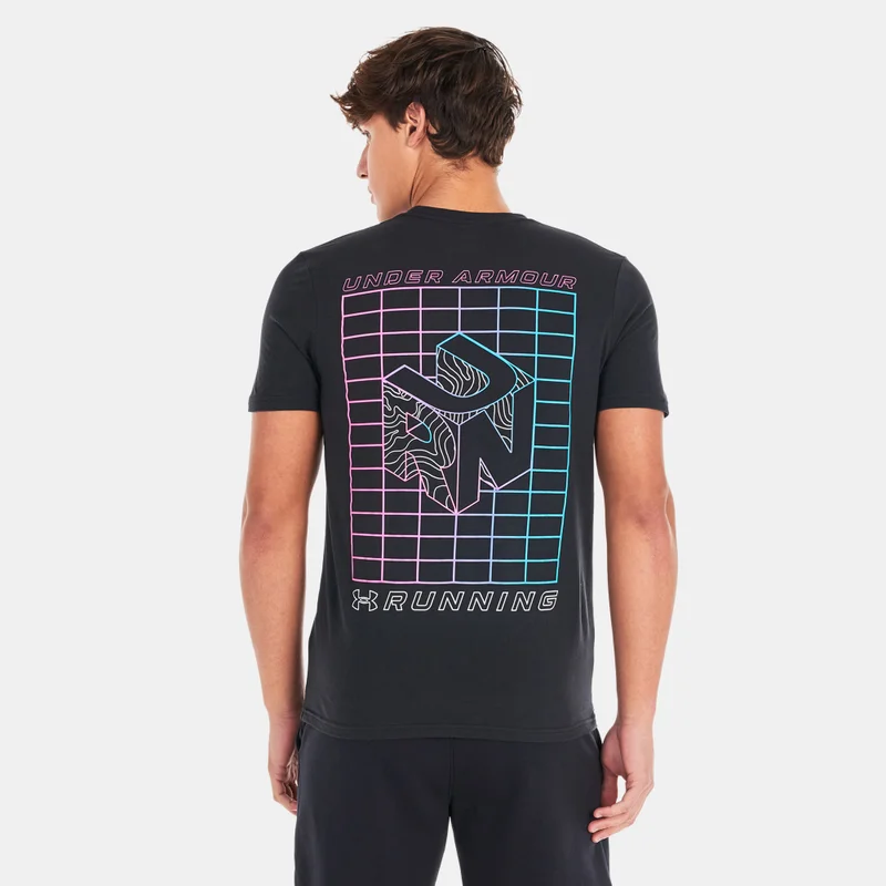 UNDER ARMOUR Men's UA Run Gradient Grid T-Shirt
