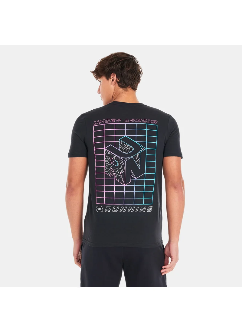 UNDER ARMOUR Men's UA Run Gradient Grid T-Shirt