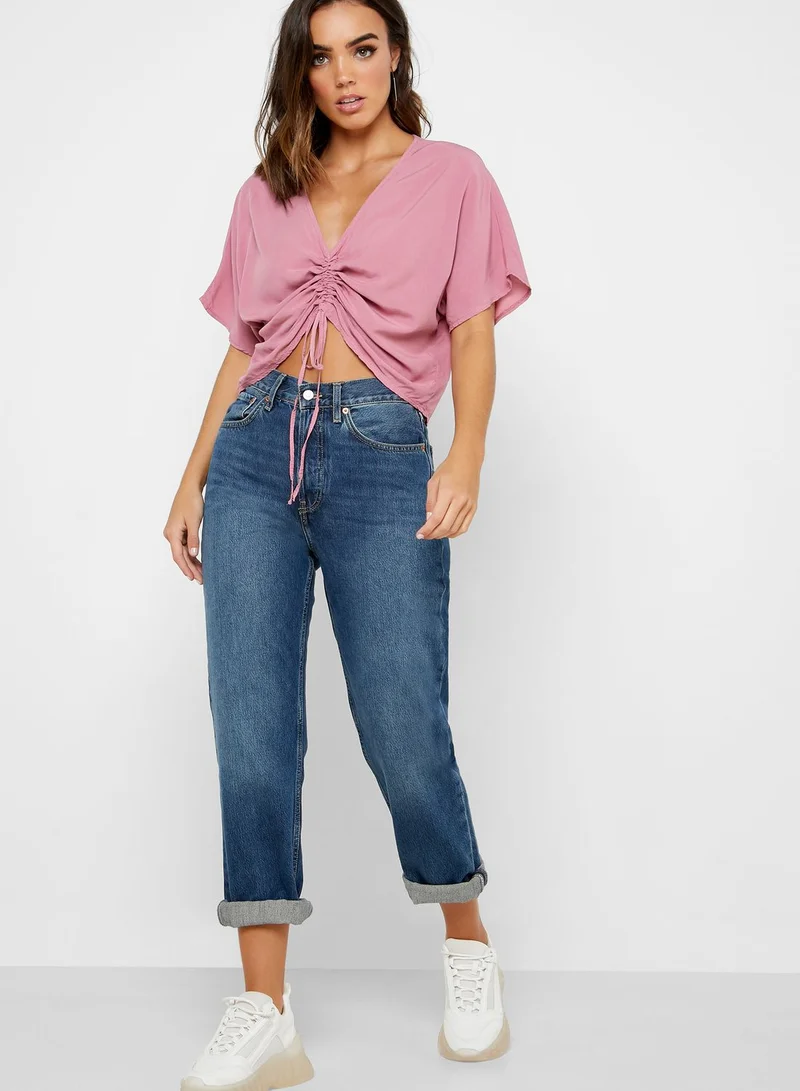 Ginger Ruched Front Top
