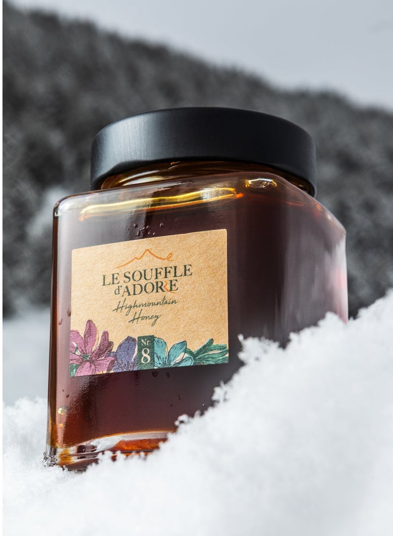 Le Souffle d'Adore Premium High-Mountain Forest Honey 100% Natural – 250g Glass Jar | Le Souffle d’Adore - Image 3