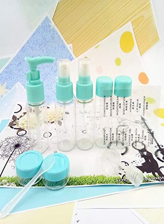 RIVUGJA 7-Pcs Travel Bottles Kit, Portable Refillable Toiletry Containers Set, Leak Proof Cosmetic Containers for Lotion, Shampoo, Cream, Soap, Total Jars for Cream - Image 2