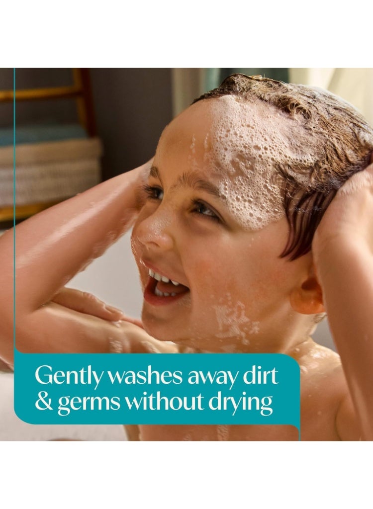 Aveeno Kids Sensitive Skin Face & Body Wash 532ml – Tear-Free Oat Extract Gentle Cleanser for All Skin Tones - Image 2