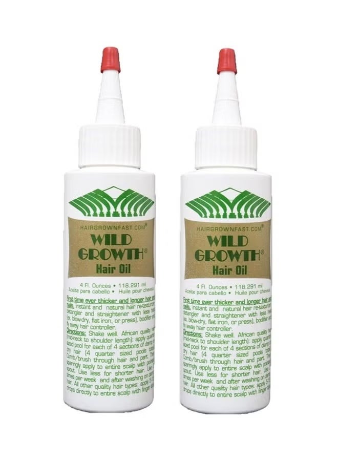 وايلد جروث عبوتان من زيت الشعر
