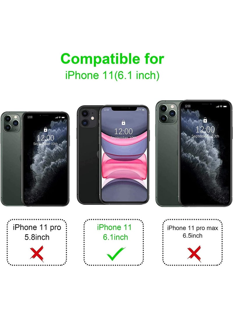 UMIXPRO Clear Magnetic Case for Apple iPhone 11, MagSafe Compatible, Hybrid Shockproof Transparent Cover - Image 2