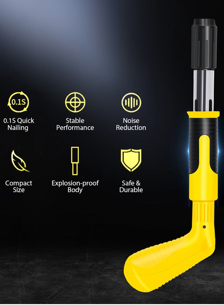 Nail Wall Fastening Tool Kit Portable Manual Nailing Gun Low Noise Steel Nail Shooting Machine for Cement Wall Home Decoration - Image 3