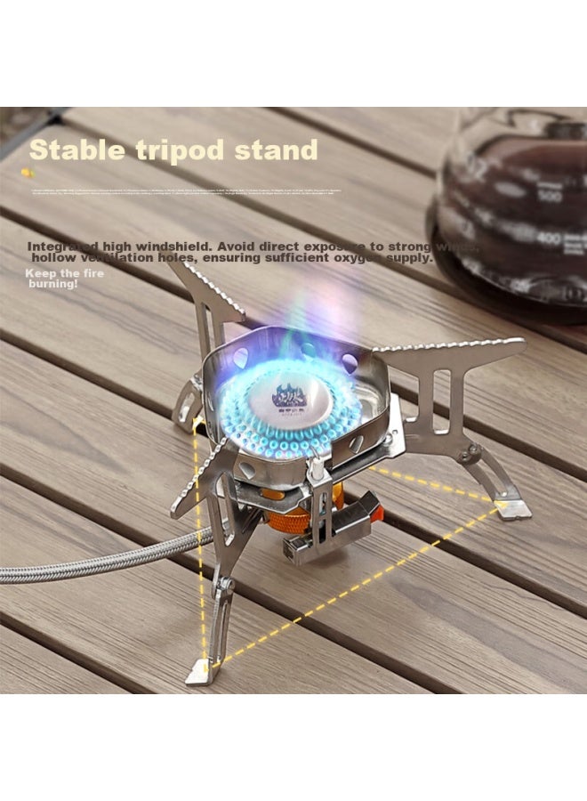 Jinyu Jinyu Split-type Portable Gas Stove, Outdoor Cooking Stove, Camping Stove, Picnic Folding Water Boiler, Outdoor Portable Split Gas Stove - Image 4
