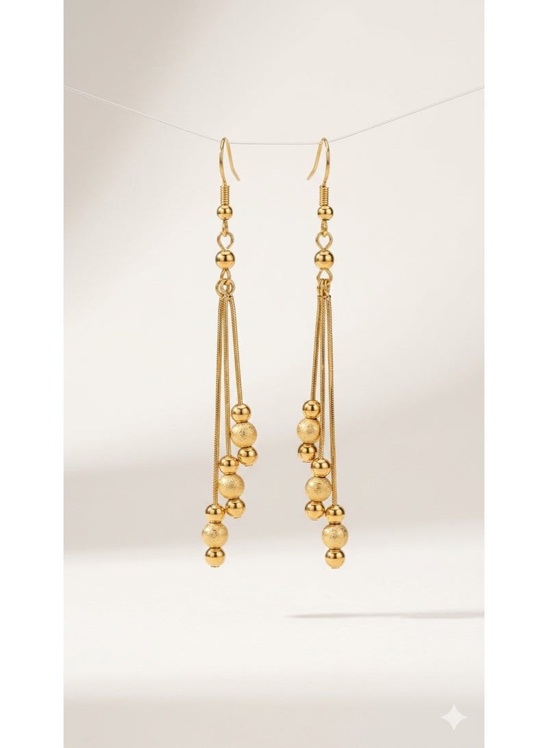 Gold Plated Earrings - Image 2