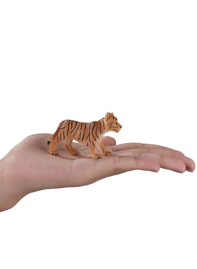 MOJO Tiger Cub Realistic International Wildlife Hand Painted Toy Figurine - Image 4