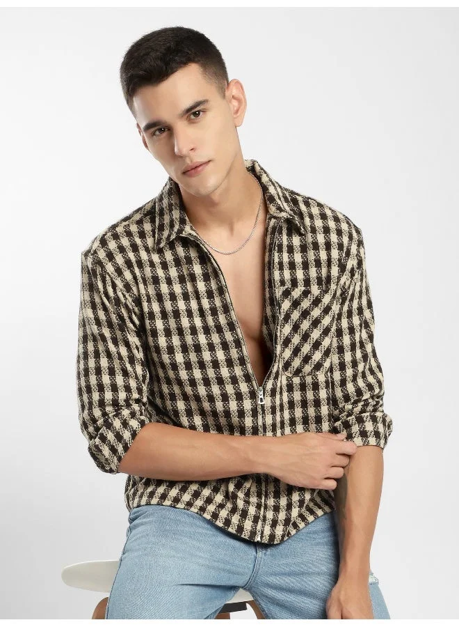 بيونغ شيكت قطن فلانيل بيج بسحاب