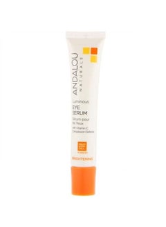 Andalou Naturals Luminous Eye Serum Brightening 0.6 fl oz 18 ml