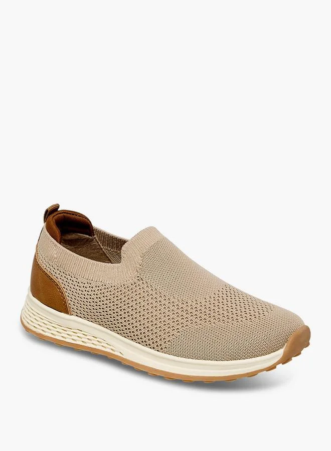 Mister Duchini Boys Slip-On School Sneakers