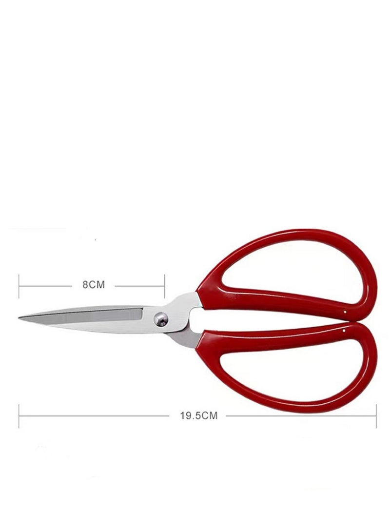 DE XIAN Stainless Steel Household Scissors Are Suitable For Home Cutting Hand Paper Cutting, And Office - Image 3
