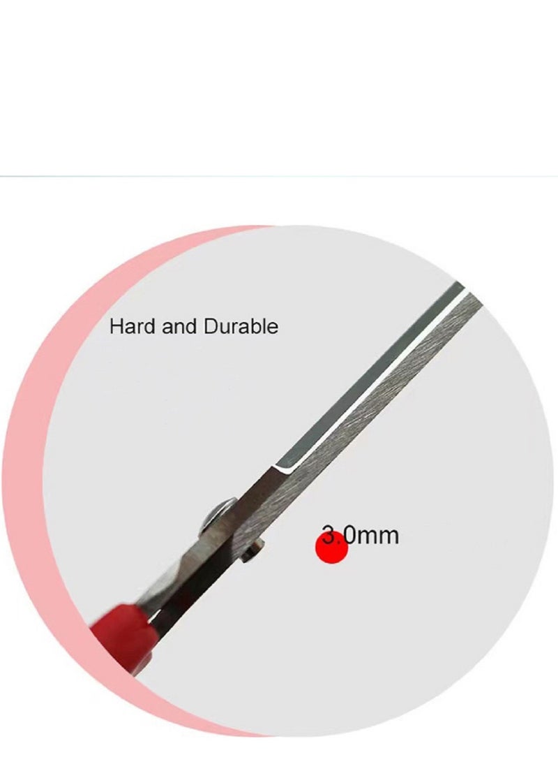 DE XIAN Stainless Steel Household Scissors Are Suitable For Home Cutting Hand Paper Cutting, And Office - Image 5