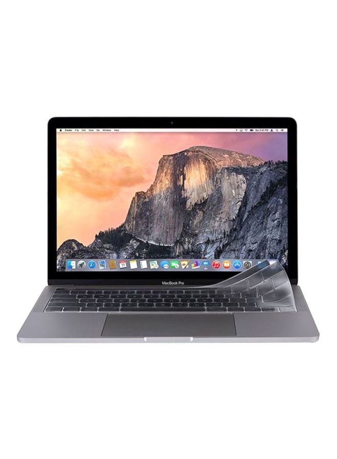 Moshi ClearGuard Keyboard Protector For MacBook With Touch Bar Clear - Image 1