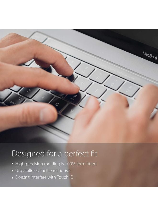Moshi ClearGuard Keyboard Protector For MacBook With Touch Bar Clear - Image 5