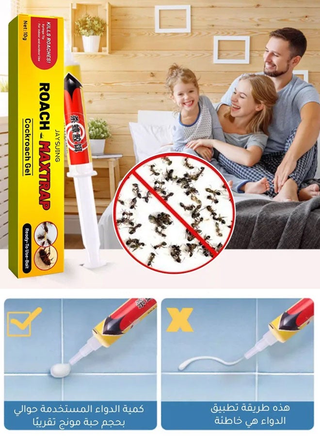 Jaysuing 3pcs Cockroach Killer Gel Bait 30ml - Image 5