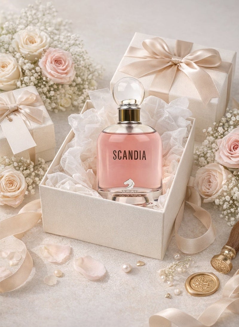Cavalier Perfume Elegant Women’s Perfume The Cavalier Scandia Eau de Parfum 100 ml | Sweet and White Floral Fragrance with Honey, Woody & Patchouli | Long Lasting Perfume for Women - Image 5