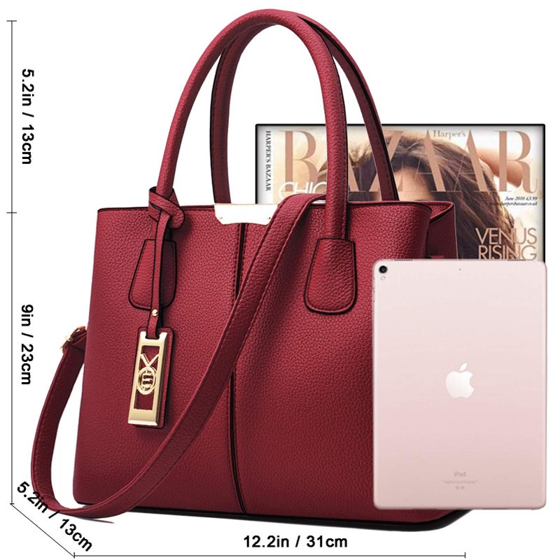 COCIFER Purses and Handbags for Women Shoulder Tote Bags Satchel Top Handle Bag - Image 3