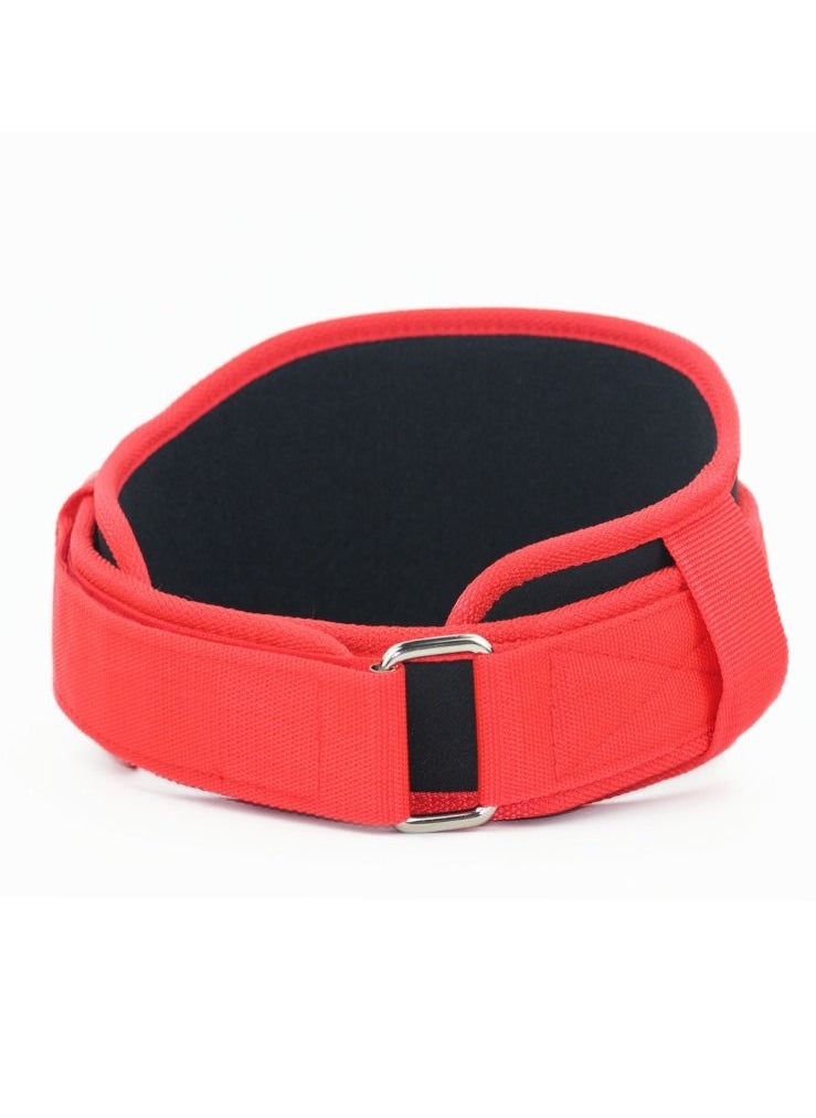 VALEO Nylon EVA Weight Lifting Belt Size S-115x14 CM, Red  - Image 5