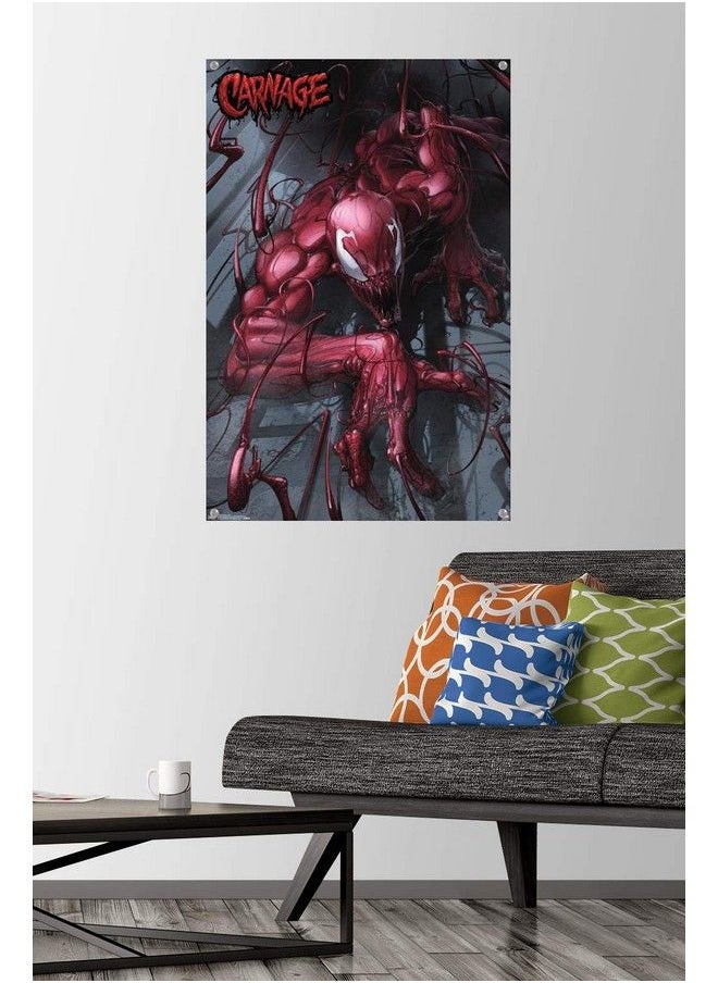 Marvel Comics Carnage Wall Wall Poster With Push Pins - pzsku/Z268FCC11196999F11BF6Z/45/_/1680517682/58ff96eb-a338-4543-bdef-061bd4d0c1ea