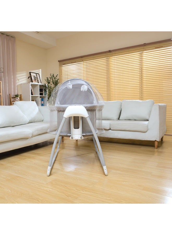 Mastela Music 4in1 Bedside Crib Sleeper Electric Baby Bassinet Swing Beside Sleeper Baby Cradle for Baby Easy to Assemble Bassinet for Newborn/Infant - Image 2