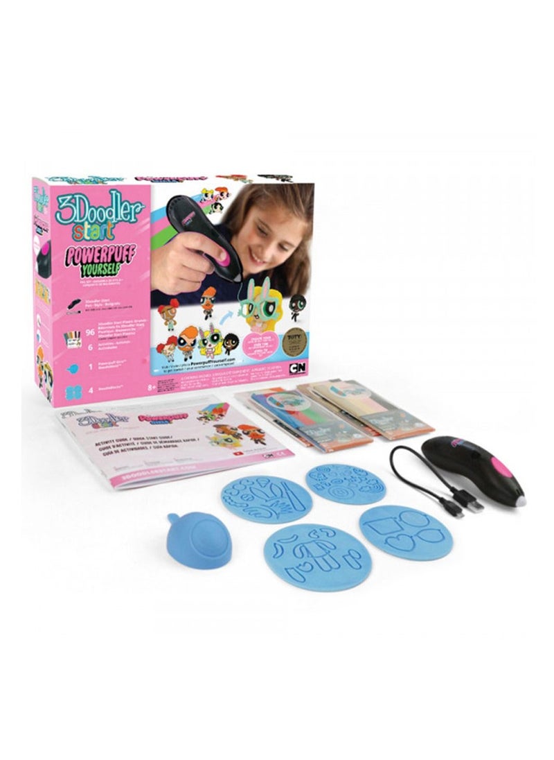 3Doodler - 3Doodler Start Themed Set- Power Puff Yourself 3D Pen Set - Image 1