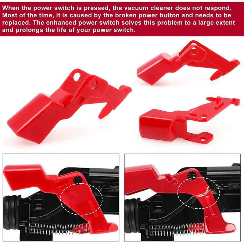 ZXHUANGOH Reinforced Trigger for Dyson V11 V10 SV12 SV14 Vacuum Cleaner Replacement Parts Upgraded Power Switch Button Attachment - Image 3