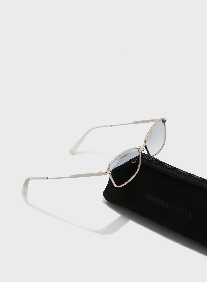 KENDALL + KYLIE Leila Rectangular Sunglasses Kks4044G