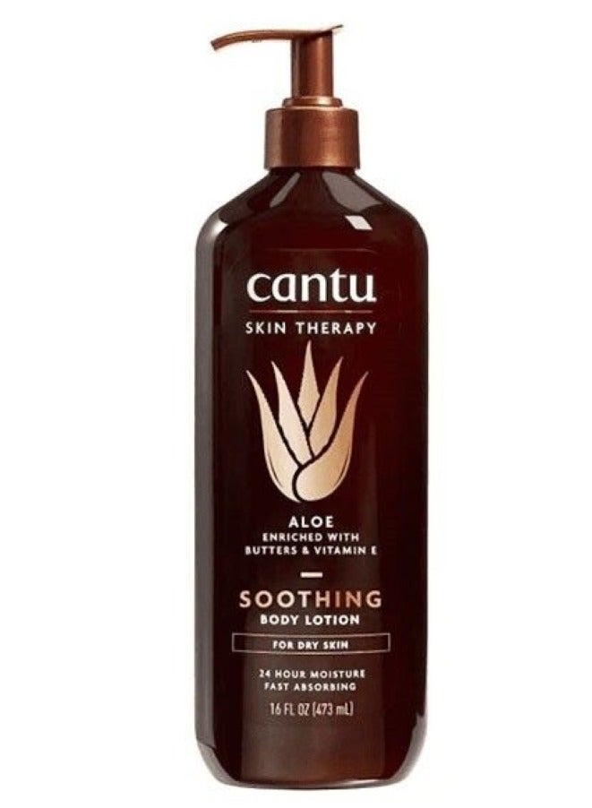 Cantu Cantu Aloe Soothing Body Lotion 473ml + Body Cream Cocoa Butter 240grams  - Image 3
