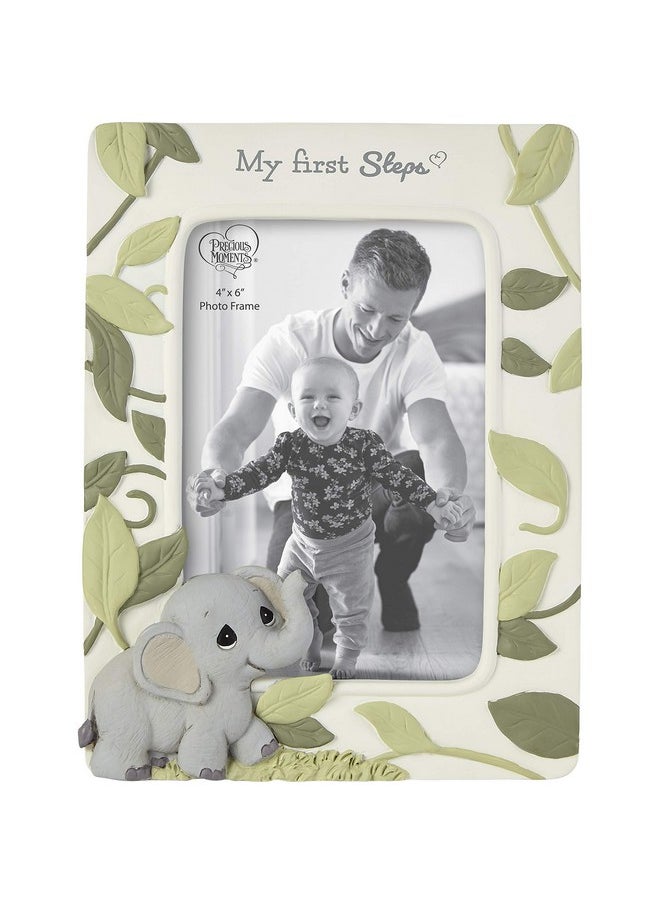 Precious Moments - 202405 My First Steps Precious Earth Resin Photo Picture Frame One Size Multicolored - Image 1