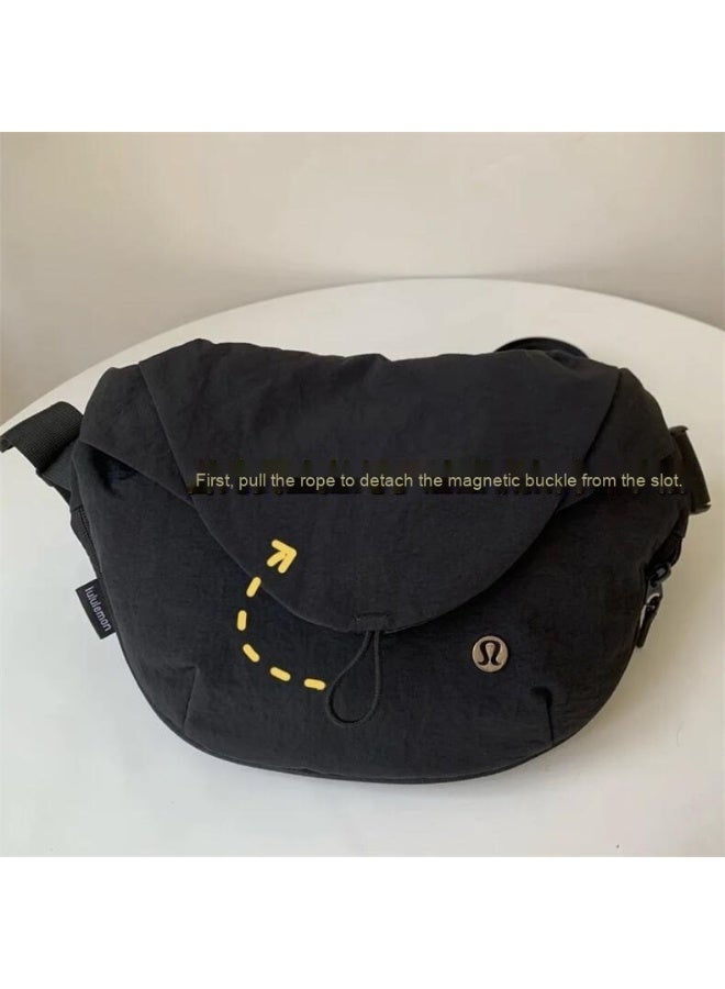 lululemon Curved 3L Magnetic Closure Crossbody Bag, Unisex Sport Casual Waist Pack for Fitness & Cycling - Image 4