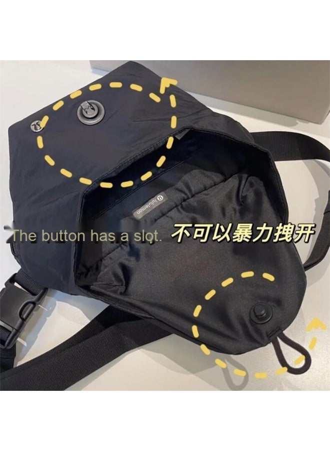 lululemon Curved 3L Magnetic Closure Crossbody Bag, Unisex Sport Casual Waist Pack for Fitness & Cycling - Image 5