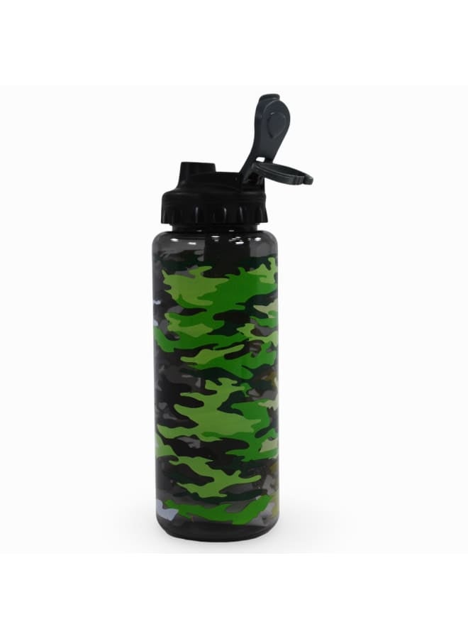 Cool Gear Flowery Water Bottle – Army Design (946ml) - Image 2