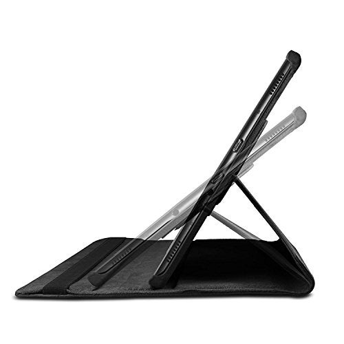 Moca for Galaxy Tab S3 9.7 inch case MOCA 360 Degree Rotating Stand PU Leather Flip Cover Case for Samsung Galaxy Tablet Tab S3 9.7 inch SM - T820 T825 Flip Cover case (Black) - Image 4