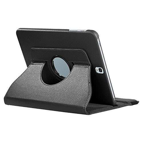 Moca for Galaxy Tab S3 9.7 inch case MOCA 360 Degree Rotating Stand PU Leather Flip Cover Case for Samsung Galaxy Tablet Tab S3 9.7 inch SM - T820 T825 Flip Cover case (Black) - Image 3