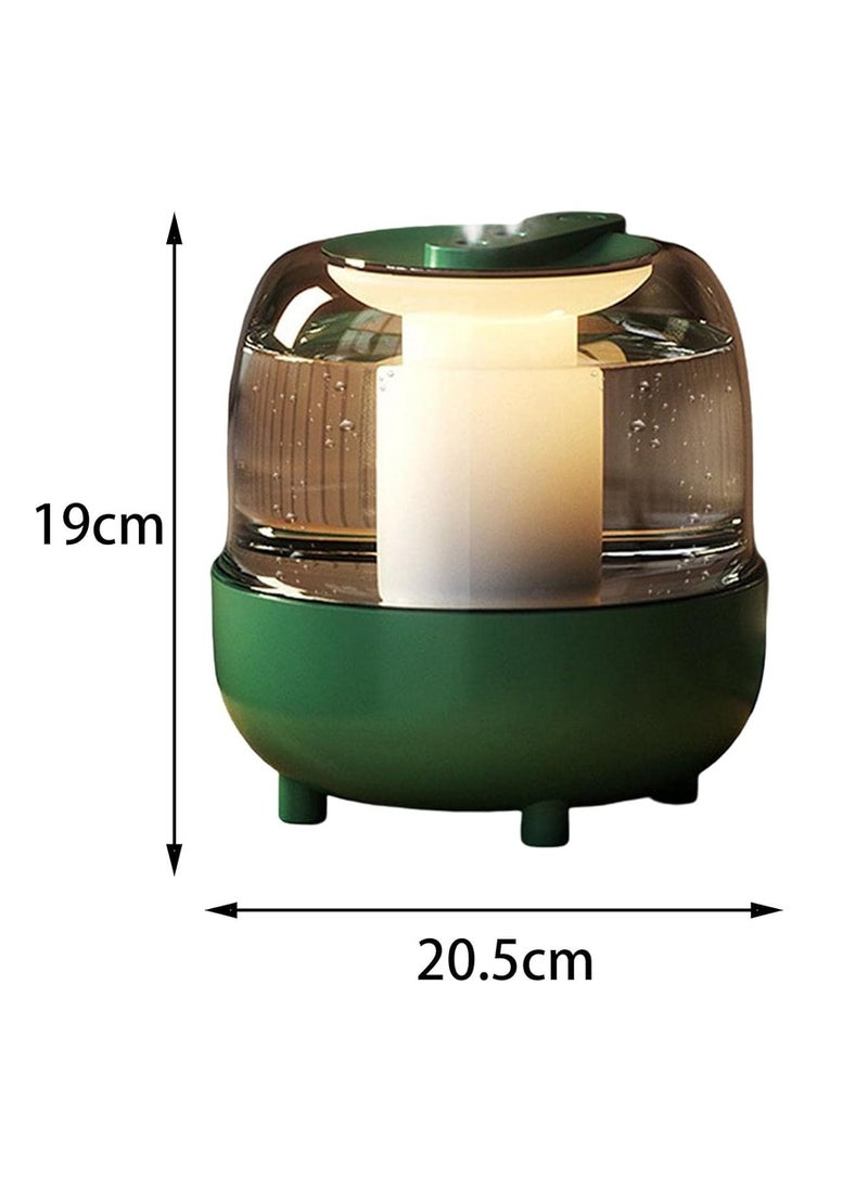 OQUERA 4L Cool Mist Humidifier, One-Button Switch, Silent & Fast for Whole House, Tabletop Air Humidifier with Night Lights Auto Shut Off, Bedroom & Car, Green | Home & Garden | Home Improvement  - Image 3