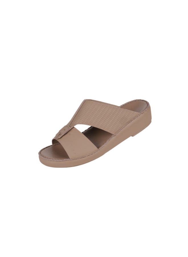 barjeel uno 008-3740 Barjeel Uno Men Arabic Sandals BS 27 Sand  - Image 1