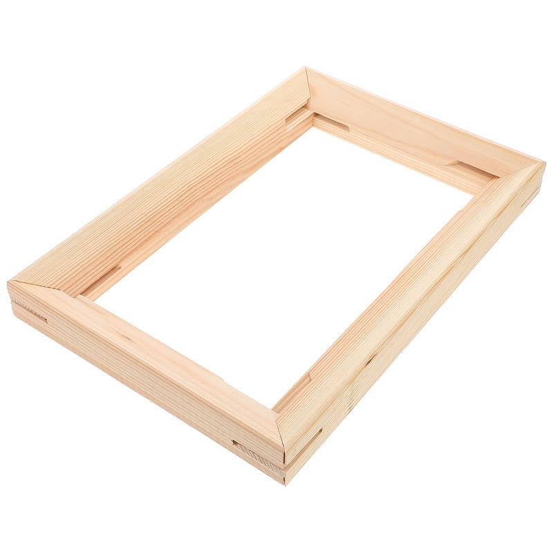 Sturdy Canvas Frame for DIY Painting Thickened Canvas Mounting Frame with Mortise and Tenon Joints for Art Projects and Painting - Image 3