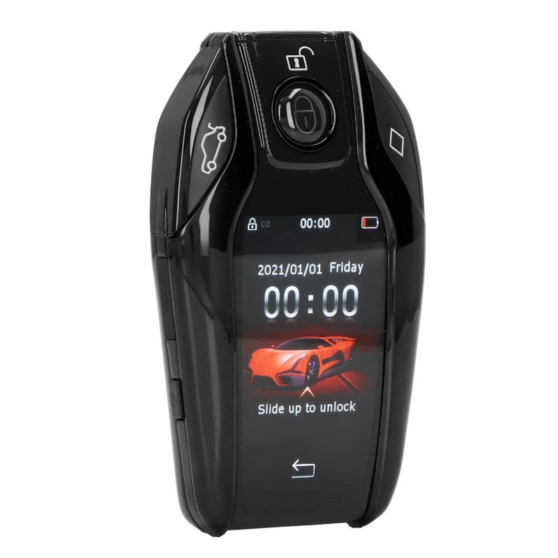 Universal TK800 Plus شاشة LCD تعمل باللمس مفتاح ذكي إطار من السبائك دخول بدون مفتاح أسود - Image 5