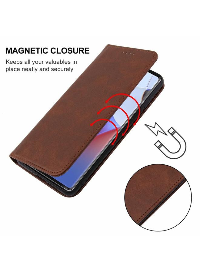 S-TOP Case For Motorola Edge 30 Ultra Magnetic Closure Leather Phone Case - Image 5