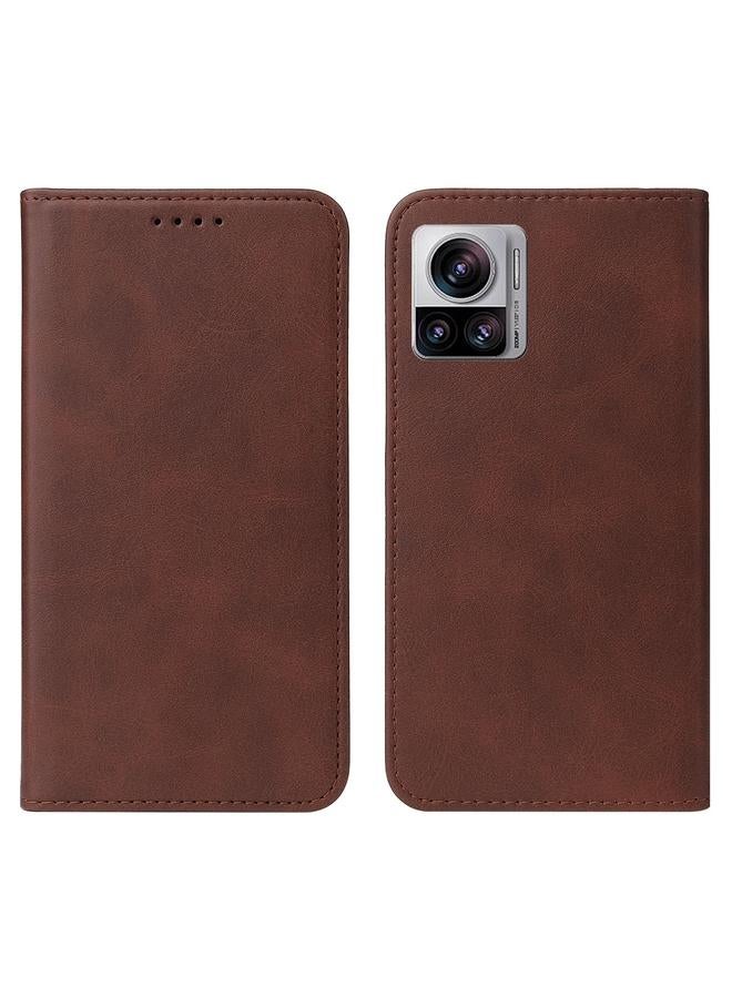 S-TOP Case For Motorola Edge 30 Ultra Magnetic Closure Leather Phone Case - Image 2