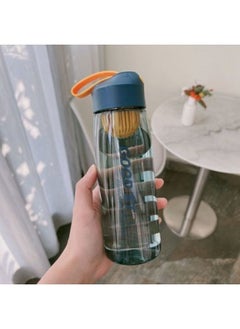 good stuff Portable Strainer Handy Cup Space Cup Teacup Anti-drop Plastic Cup With Scale  - Image 1